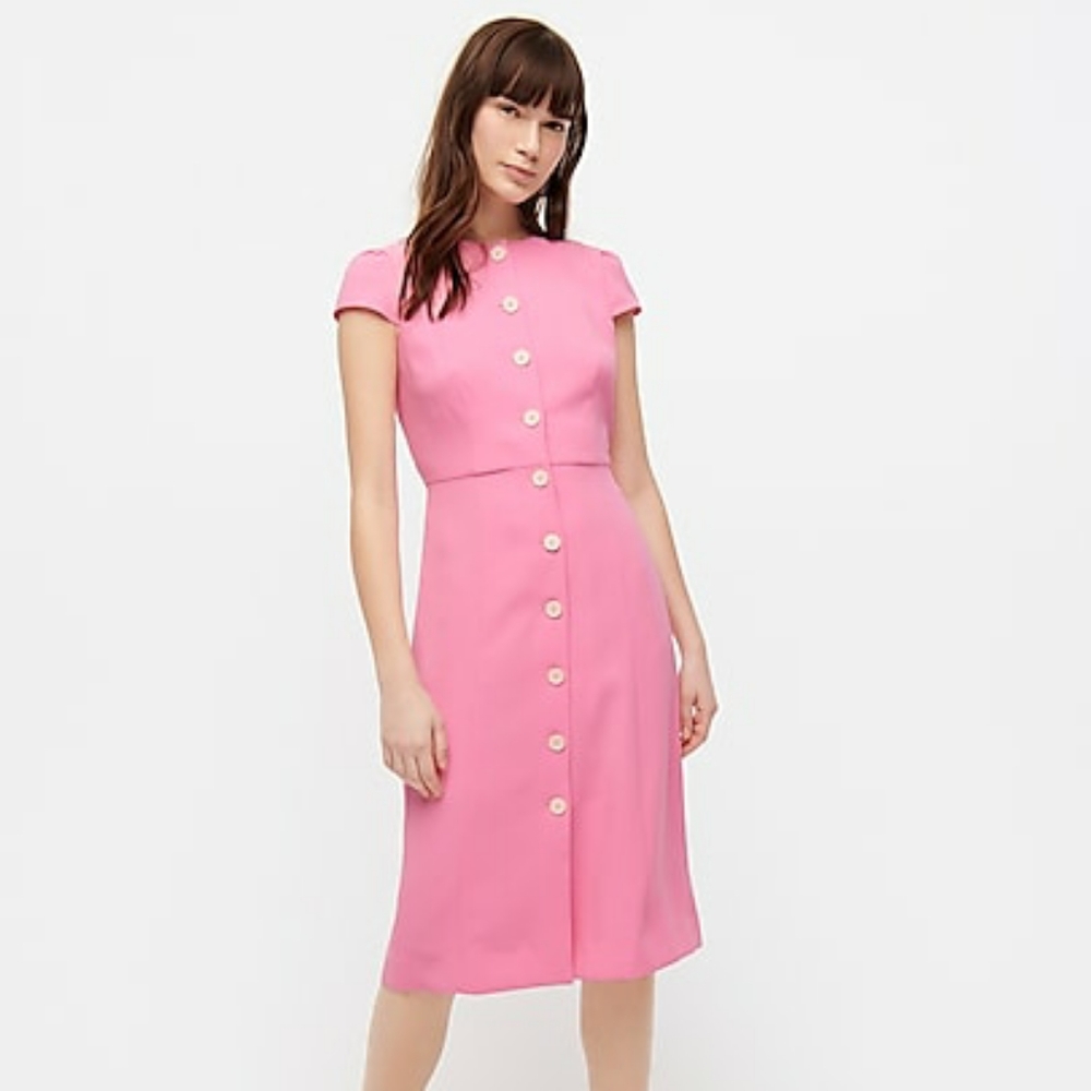 💕Jcrew pink dress💕